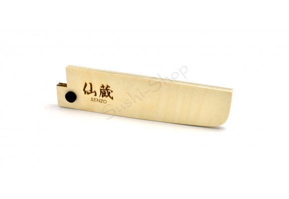 Senzo Wood nóż Nakiri 180 plus pochwa